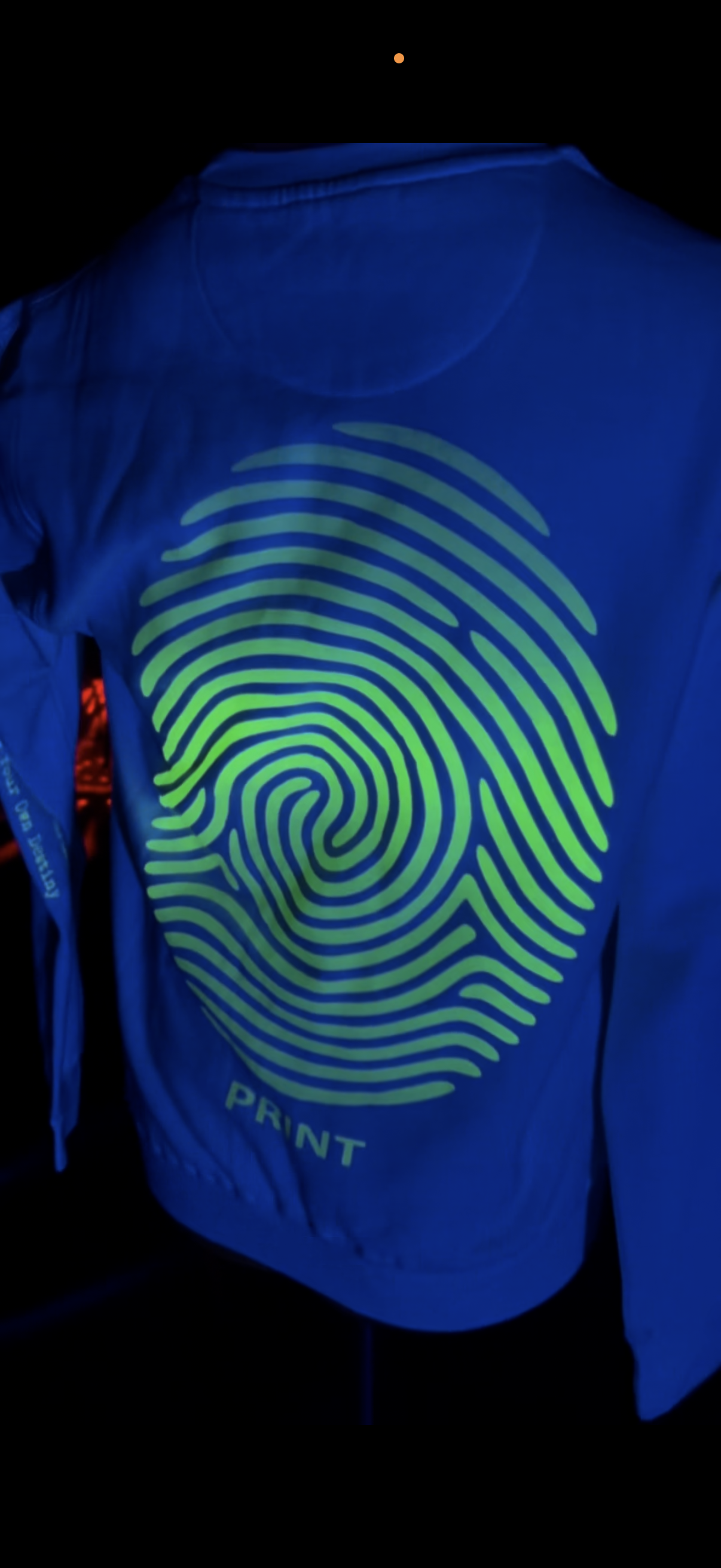 Print Blood Sweat & Tears Glow shirt