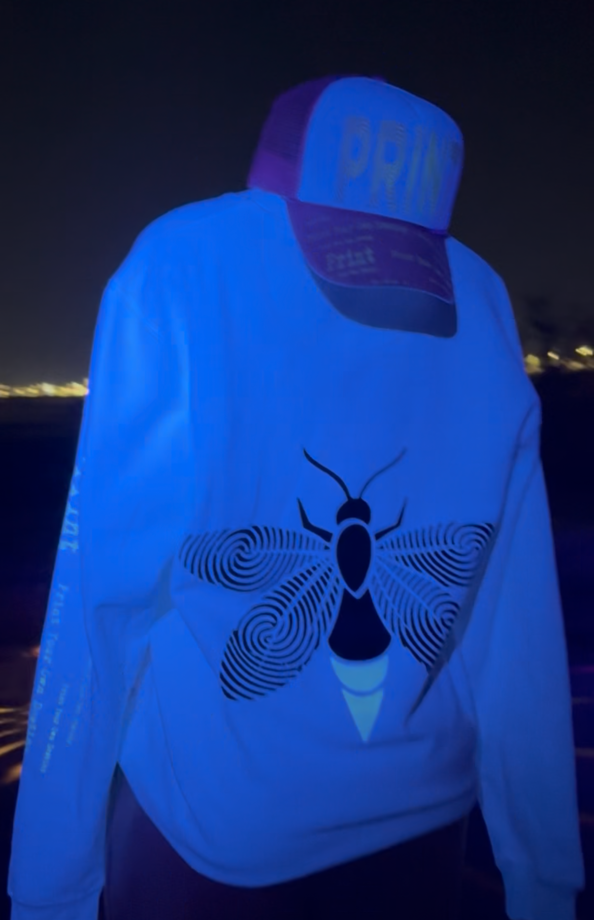 Print Firefly Crewneck (Glow)