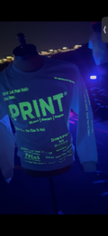 Print Blood Sweat & Tears Crewneck
